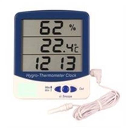 Termohigrômetro digital para estufa hidropônica